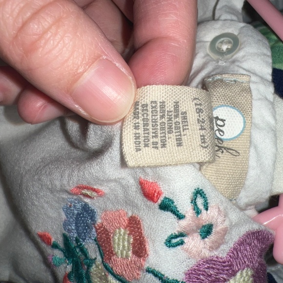 NWOT Peek embroidered floral dress 18-24m - Picture 4 of 4